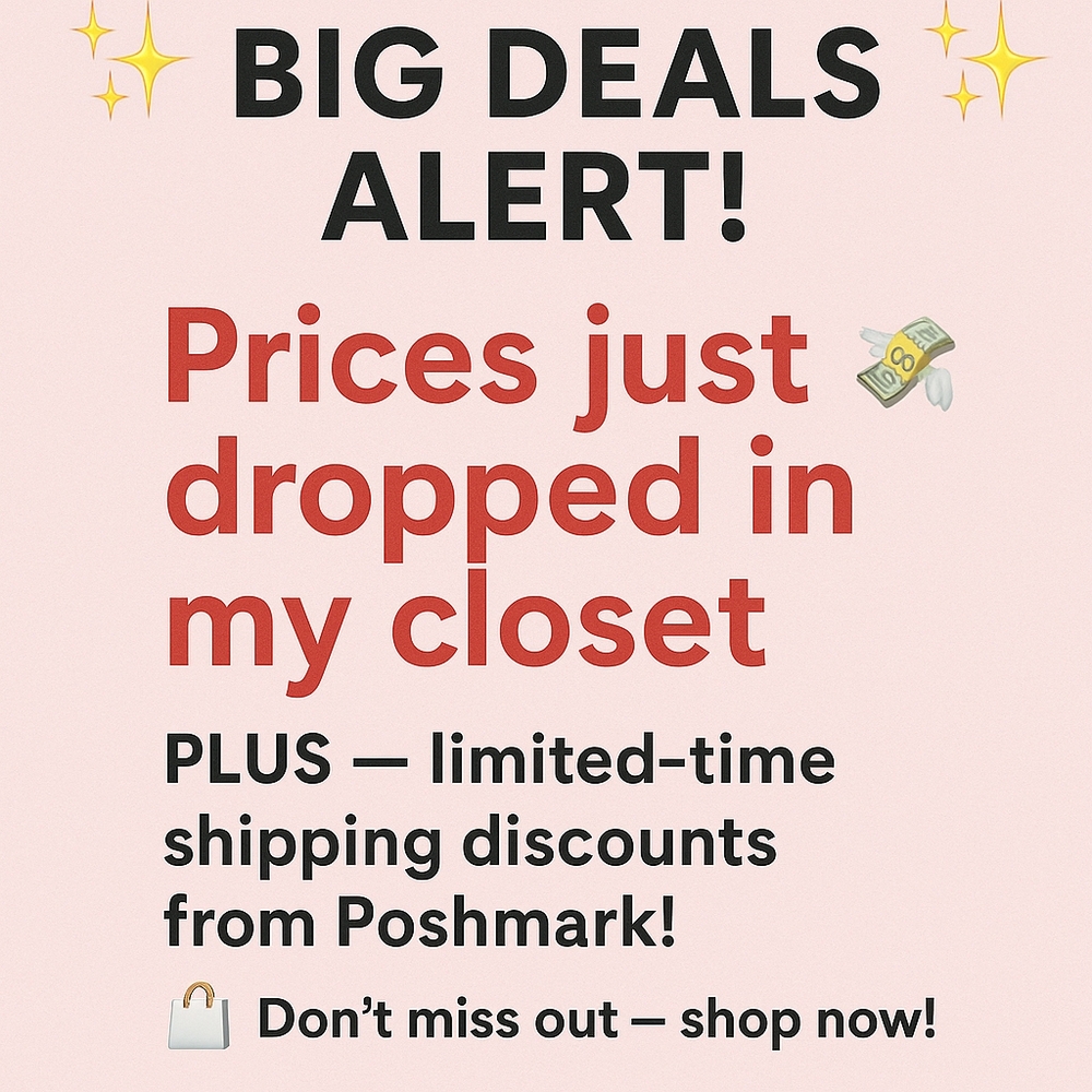 Deal Alert - Low Prices & Shipping Discounts for a Limited Time